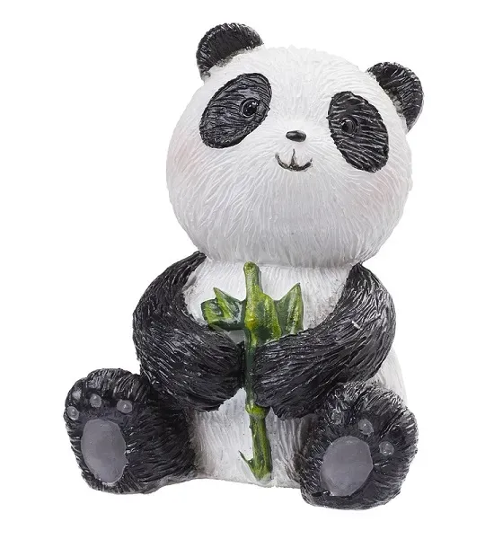 Deco Foam 3871022 miniatura panda 3x2,5 cm