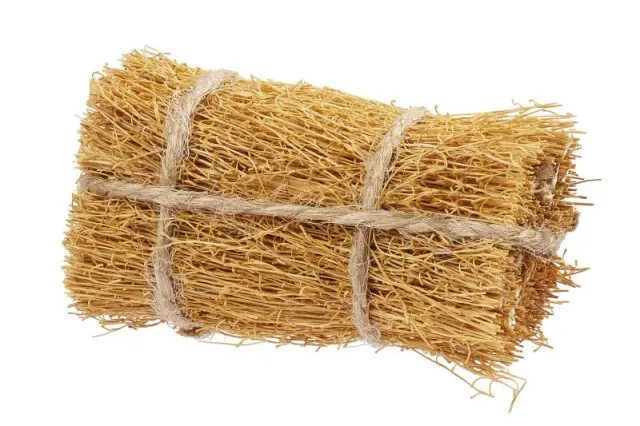 Deco Foam paglia miniatura covone 5x3 cm decorativo 3481066