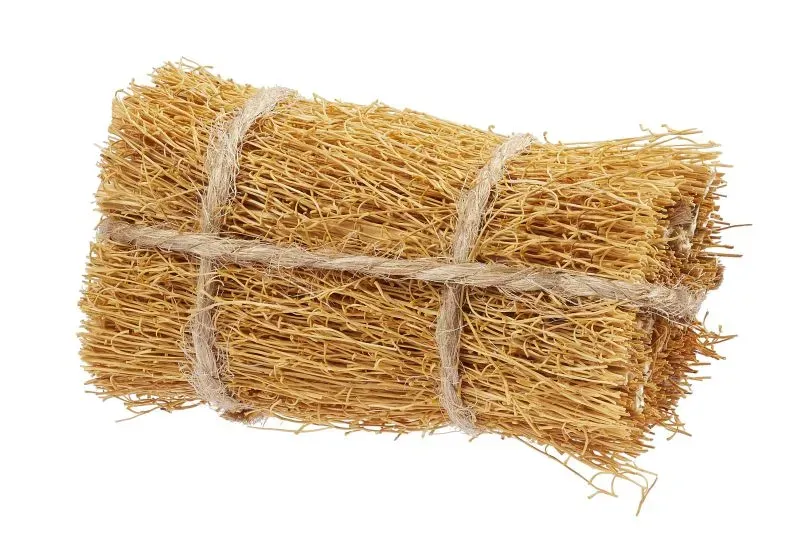 Deco Foam paglia miniatura covone 5x3 cm decorativo 3481066