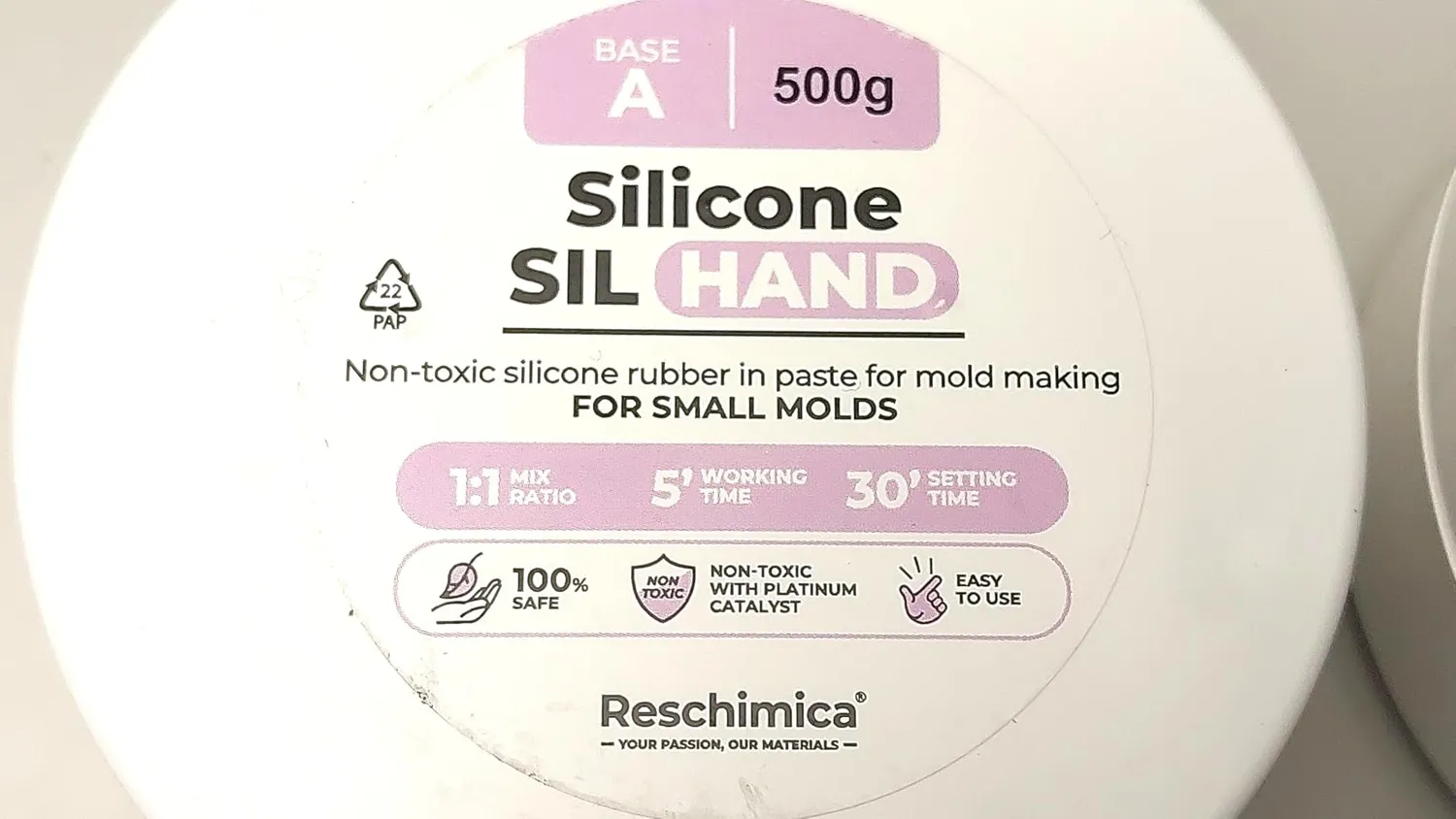 Reschimica SIL HAND silicone in pasta 250 gr rapido