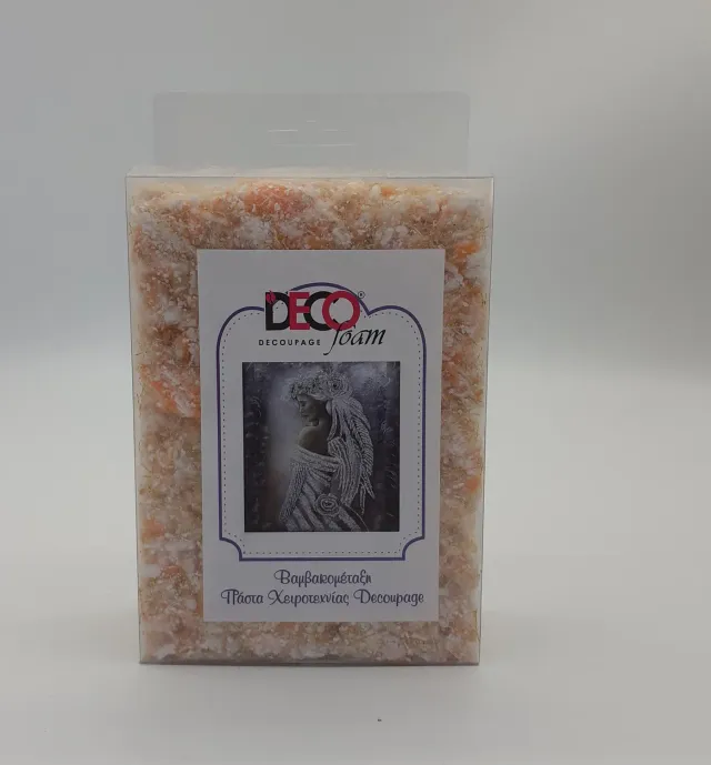 Deco Foam Decofoam 2038 pasta rilievo arancione 70g coprente