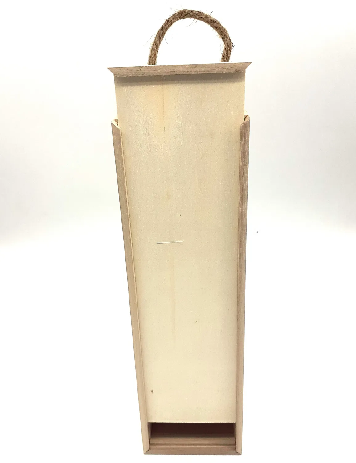Deco Foam 87673 portabottiglie legno 37x11x10 cm grezzo