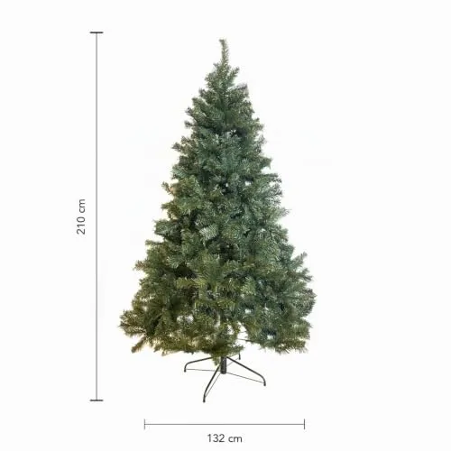 GIODICART Comet albero Natale artificiale 210 cm 1036 rami
