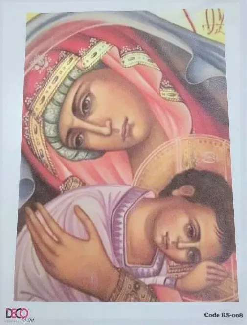 Deco Foam carta di riso RS-008 per icone religiose