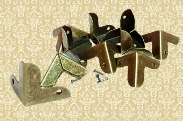Deco Foam LG90067A angoli metallo antique 4 pz decorativi