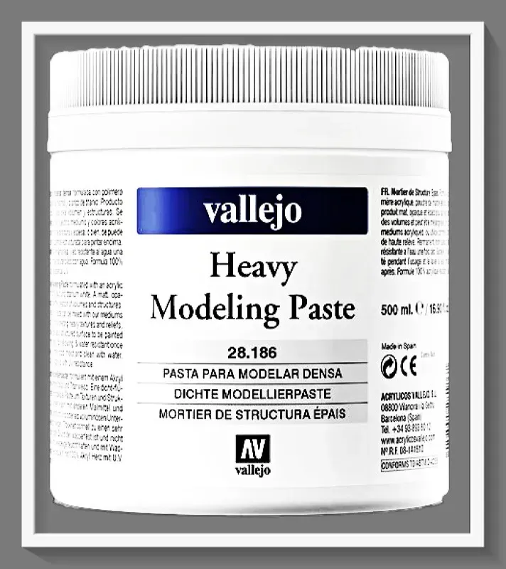 Vallejo VAL28186 pasta acrilica 500 ml opaca