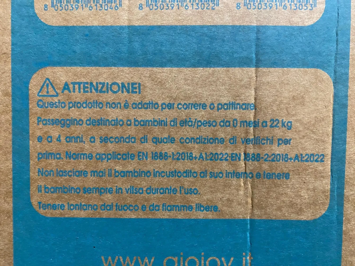Giodicart G-Moove passeggino grigio telaio nero 0-22 kg