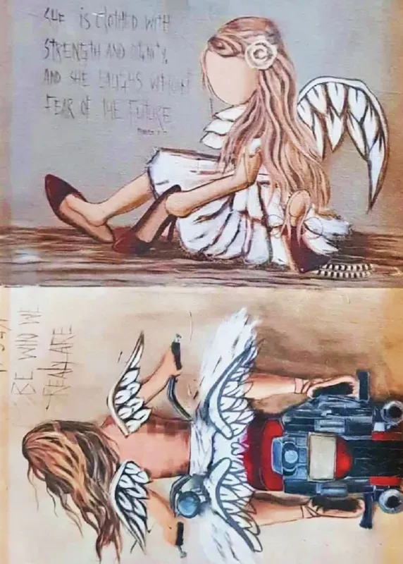 Tela DF4206 carta riso adesiva motivo decorativo