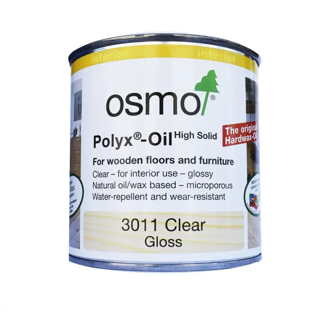 Osmo Olio Cera Dura finitura legno lucida resistente