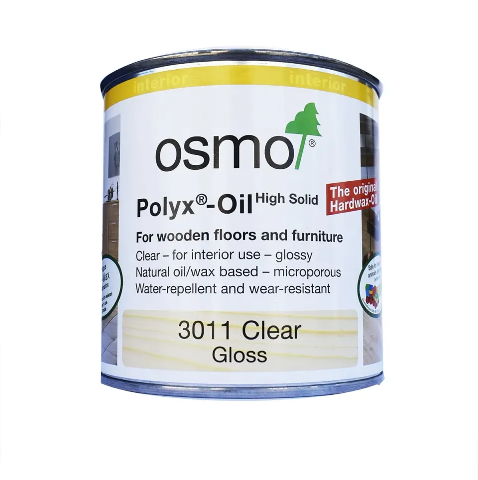 Osmo Olio Cera Dura finitura legno lucida resistente