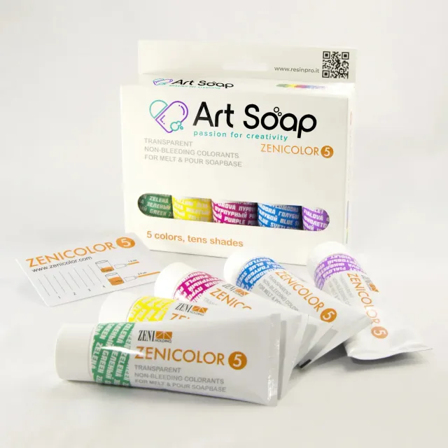 ArtSoap ColorSoap Universal kit coloranti sapone 5x30 g