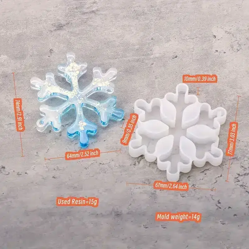 Naturesin Fiocco di Neve stampo decorazioni natalizie