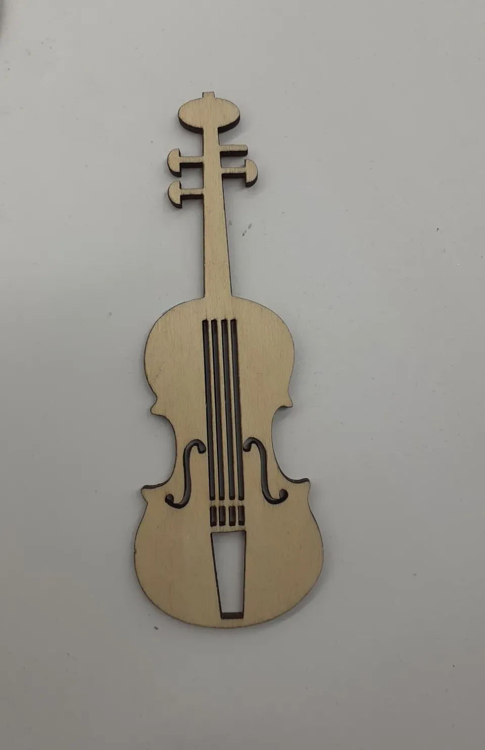 Deco Foam 9802 violino decorativo 11cm