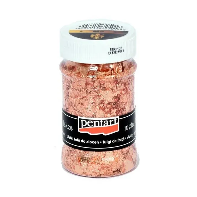 Pentart M5 scaglie metalliche rame 1g effetto metallizzato