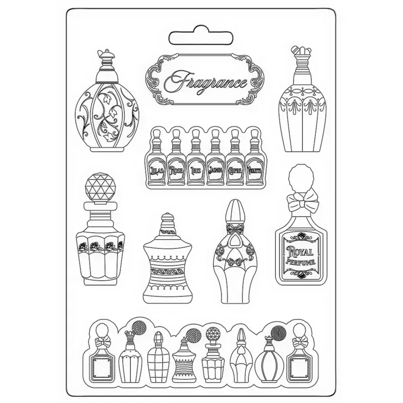 Stamperia Fragrances 4552 Stampo Flessibile A4