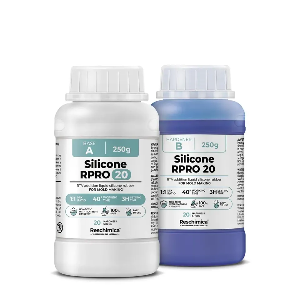 Reschimica R PRO 20 silicone per stampi 0,5 kg medio