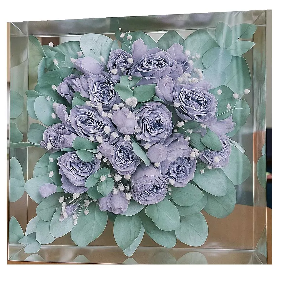 Naturesin Resin Memory Box Kit Resina Fiori Stampo Tondo