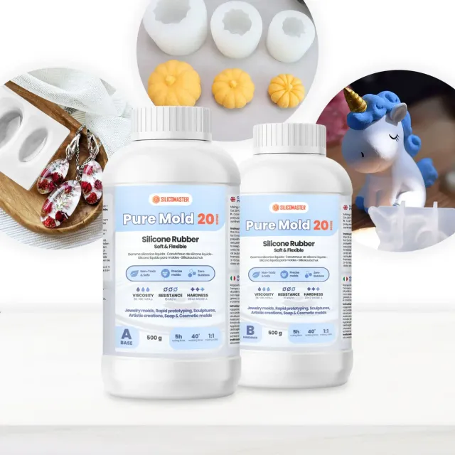 ResinPro Pure Mold 20 silicone per stampi 1:1