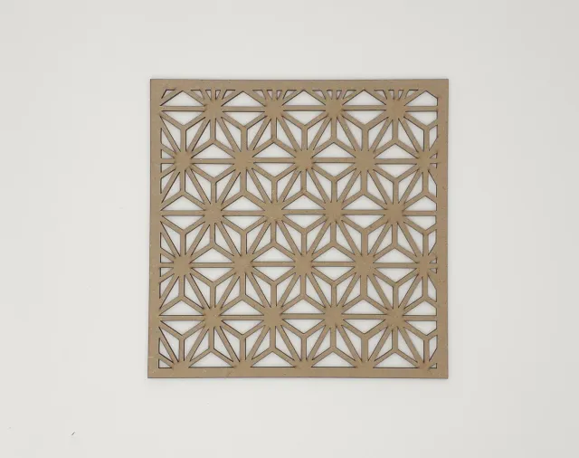 Deco Foam decorazione legno 25x25x0,3cm 41201