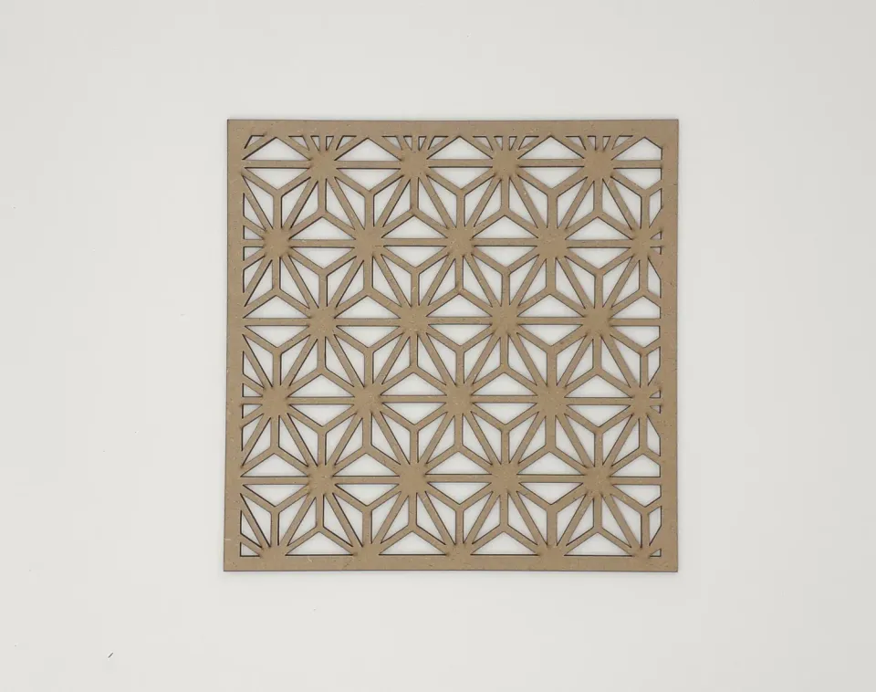 Deco Foam decorazione legno 25x25x0,3cm 41201