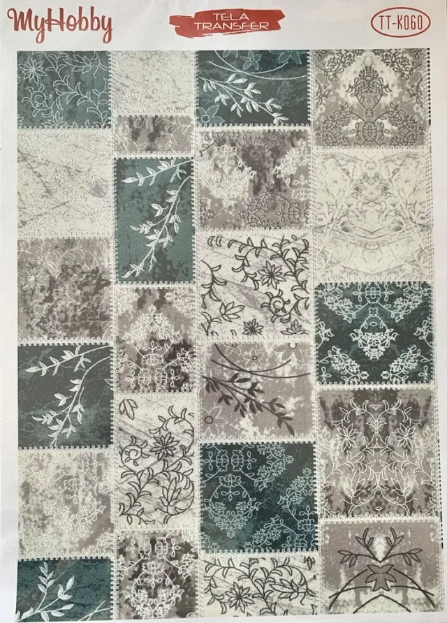 Deco Foam Tela TT-K060 carta di riso adesiva