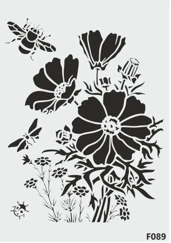 Decofoam F089 Stencil 25x35 cm
