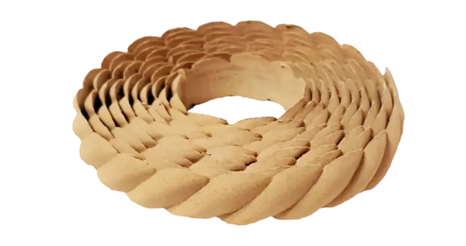 Deco Foam fregio decorativo 117 pasta di legno 15cm