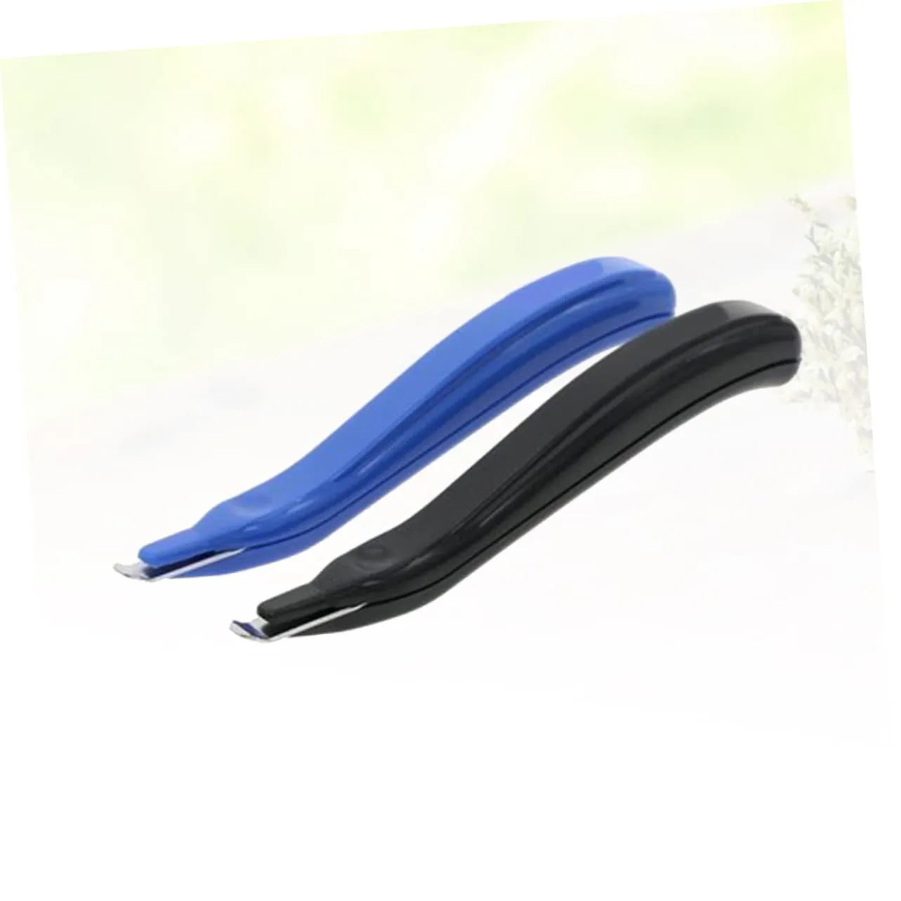 Angoily levapunti plastica togli punti 1 pezzo nero blu