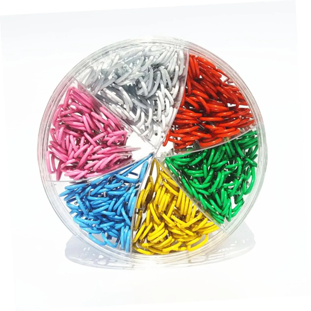 Angoily Graffette Colorate Metallo 500 Pezzi Ufficio