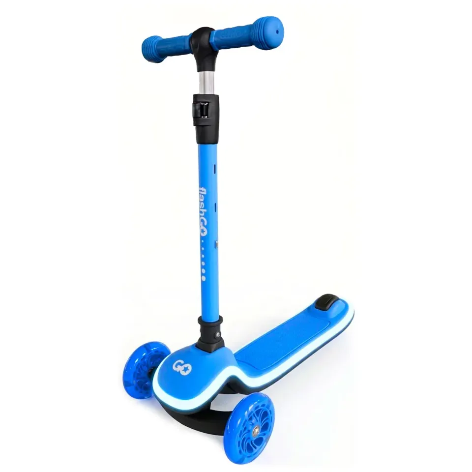 Giodicart FlashGO monopattino 3 ruote azzurro LED