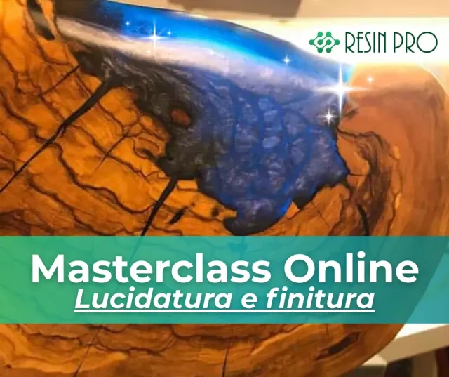 Naturesin Masterclass Lucidatura Guida Creme Resina Epossidica