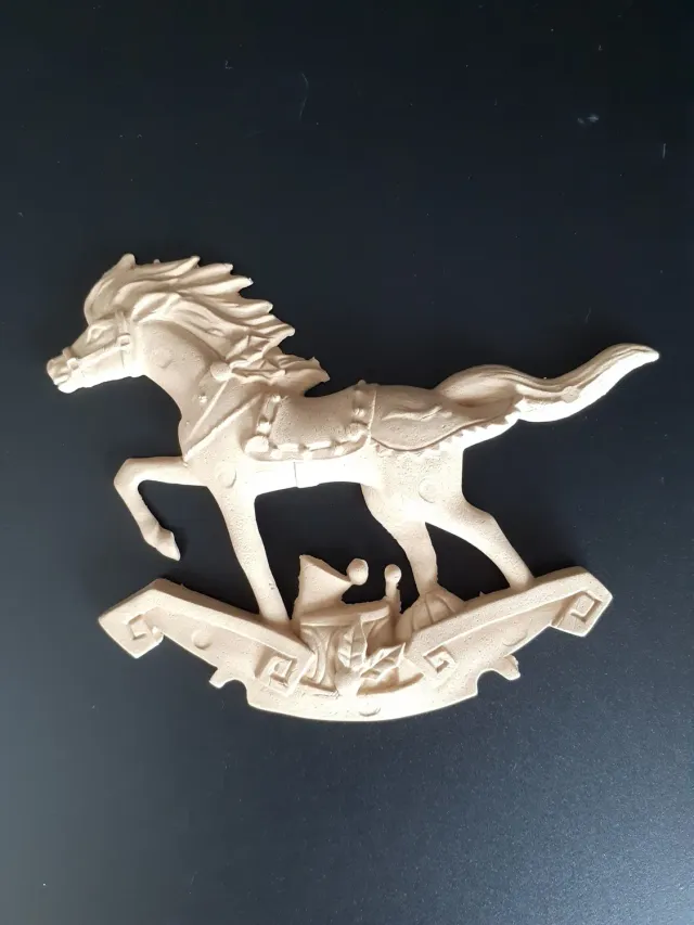 Deco Foam 2040 cavallo decorazione legno 13x8 cm
