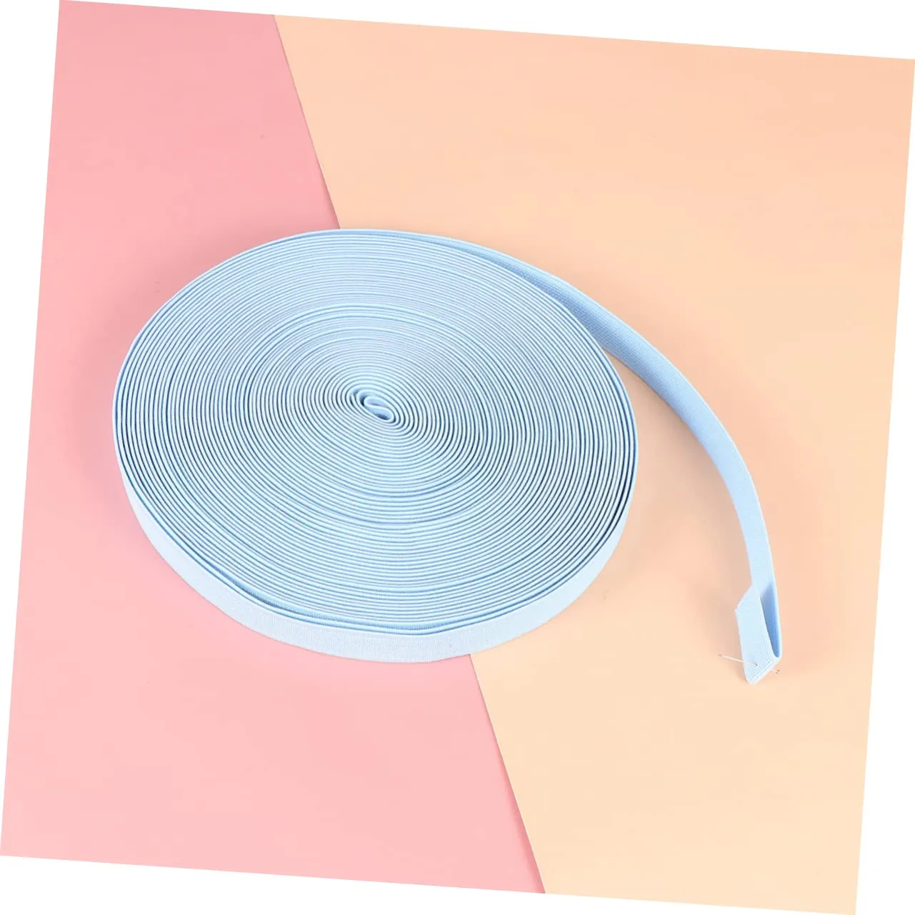 Angoily Elastico banda piatta blu poliestere alta elasticità