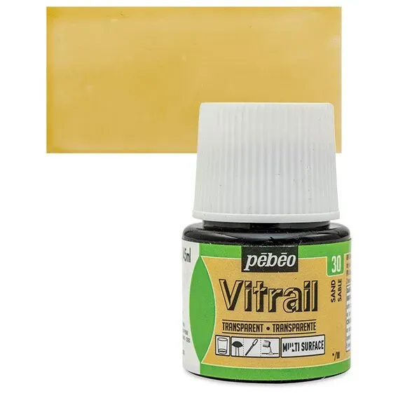 Pebeo Vitrail No30 Sand Smalto 45 ml Trasparente