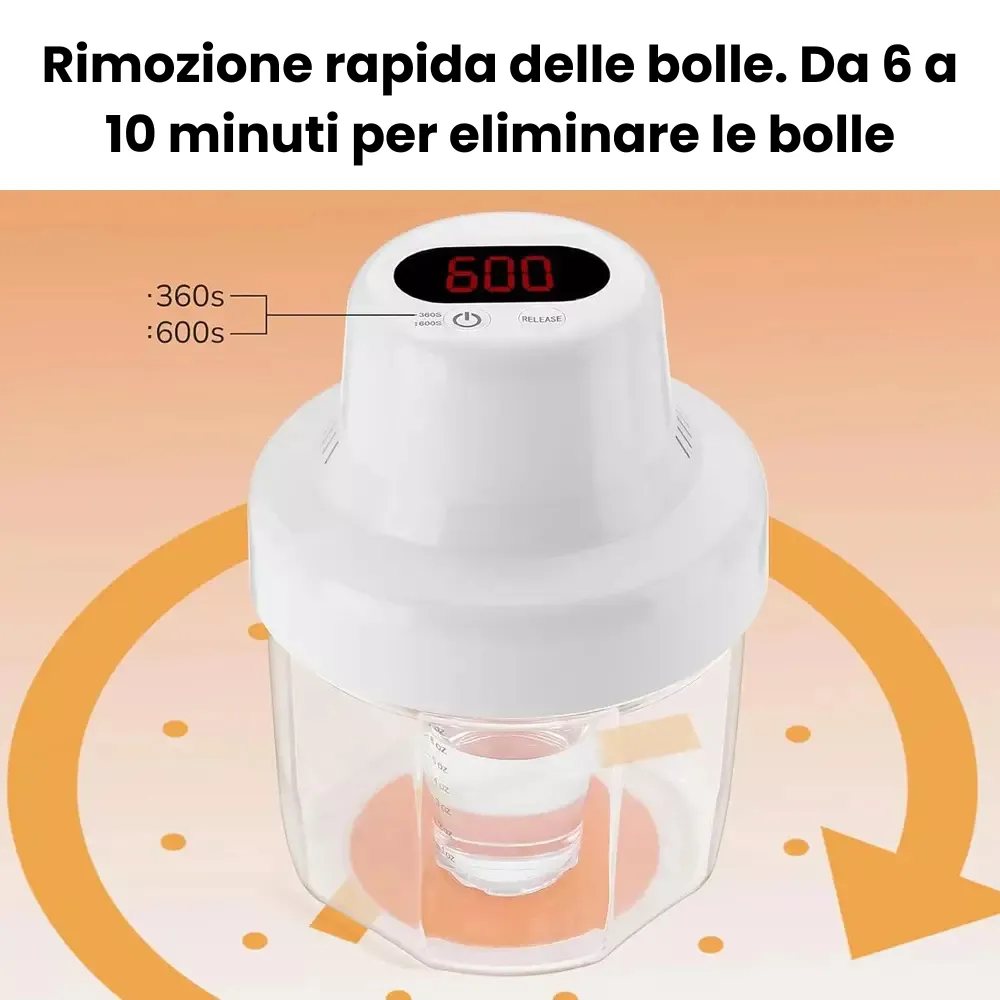 Naturesin Macchina Sottovuoto Resina 98kPa 10min