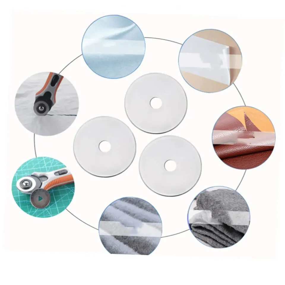 Angoily lame rotanti 60 mm argento 1 pz con custodia