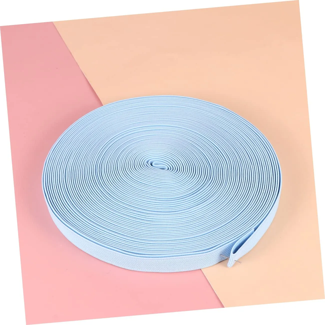 Angoily Elastico banda piatta blu poliestere alta elasticità