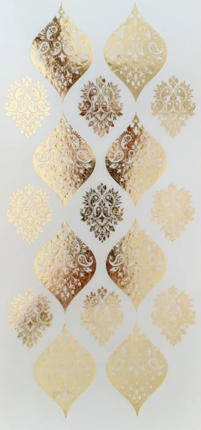 Deco Foam VT06 carta riso transfer oro 32x16 cm