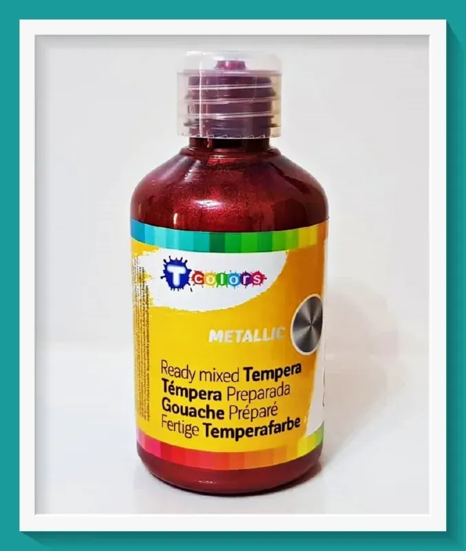 Tcolors D-7944570 tempera metallizzata rame 250 ml