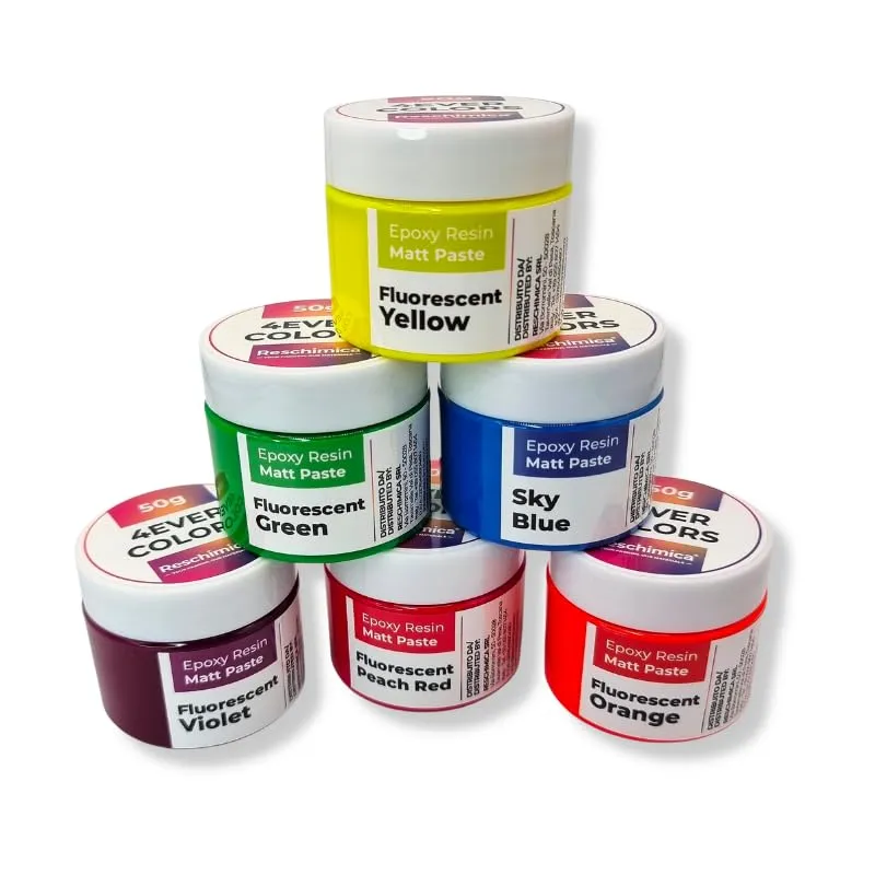 Reschimica Matte Paste Set pigmenti in pasta 6 colori opachi