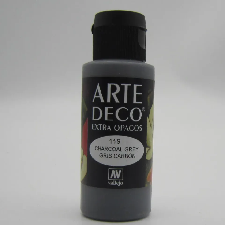 Vallejo Arte Deco 119 pittura grigia 60 ml coprente