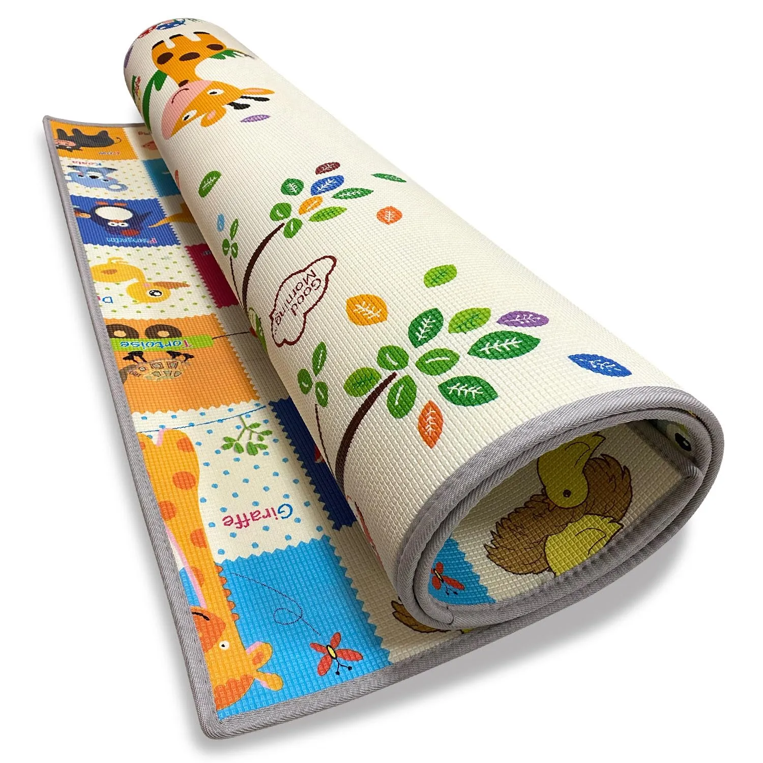 Giodicart Maxi Tappeto Gioco Arrotolabile 200x150 bifacciale