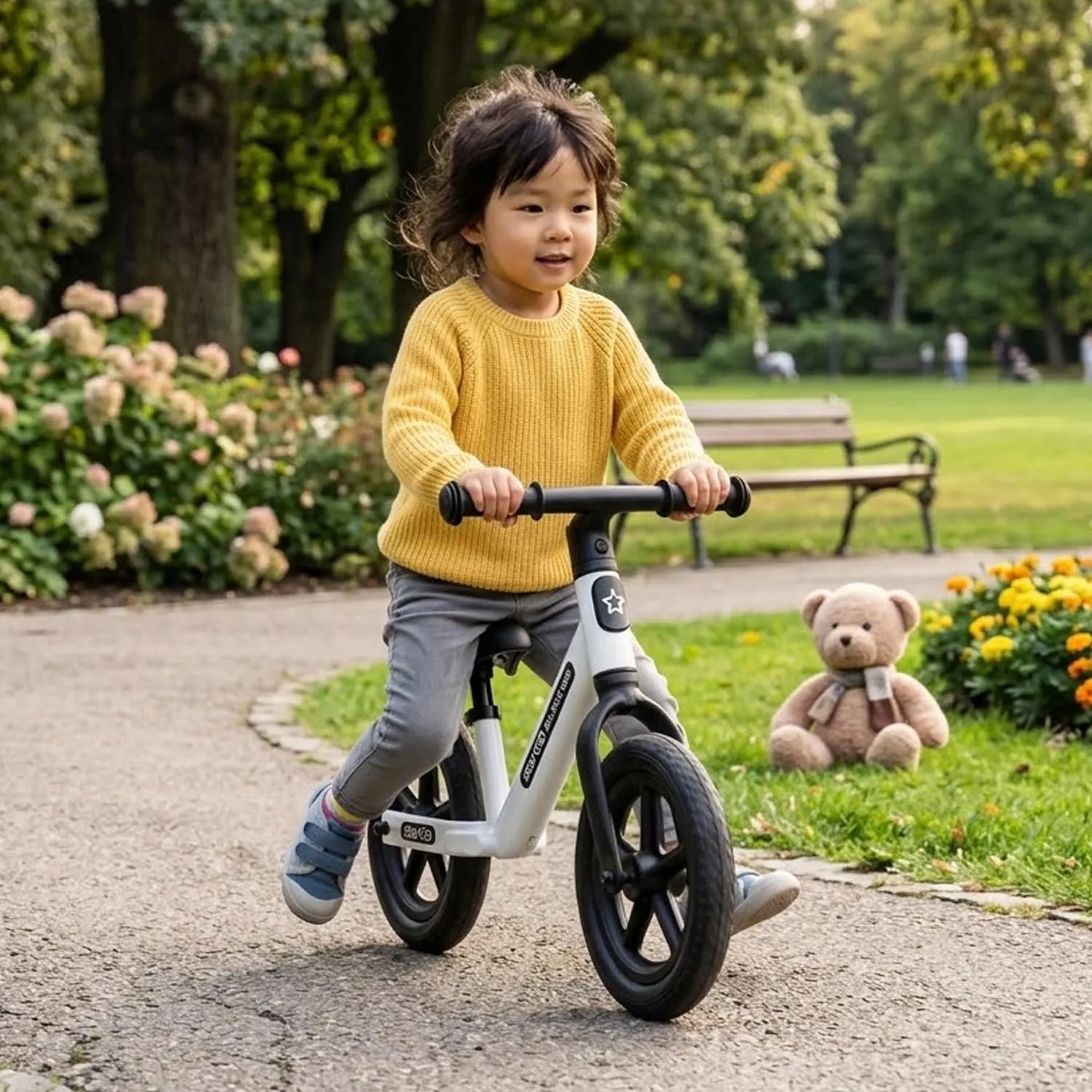 Giodicart StarGO bici senza pedali bianca 10" airless