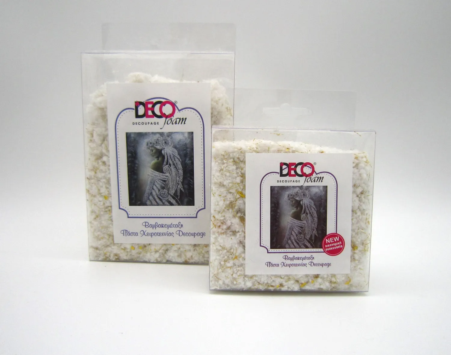 Deco Foam 3073 pasta rilievo 3D bianco oro 70 g
