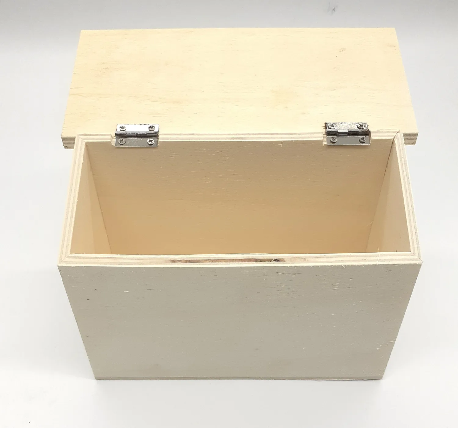 Deco Foam 87822C Scatola Legno con Coperchio 21 cm