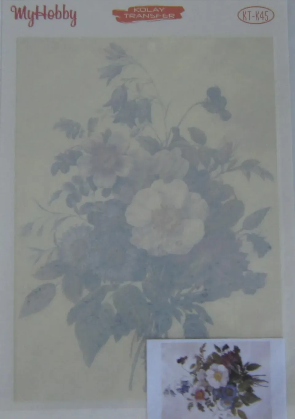 Deco Foam KT-K45 carta di riso transfer 24x17 cm