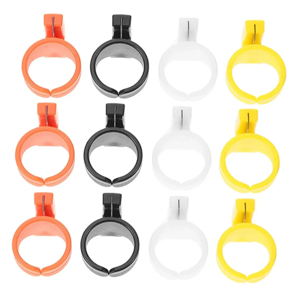 Angoily anello tagliafilo in plastica 12 pezzi affilato
