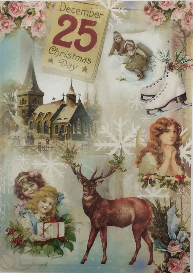 Decofoam MRS-346 carta di riso decoupage