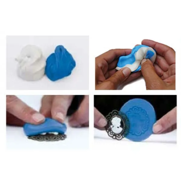 Deco Foam pasta silicone stampi 2x150 g 300 g food