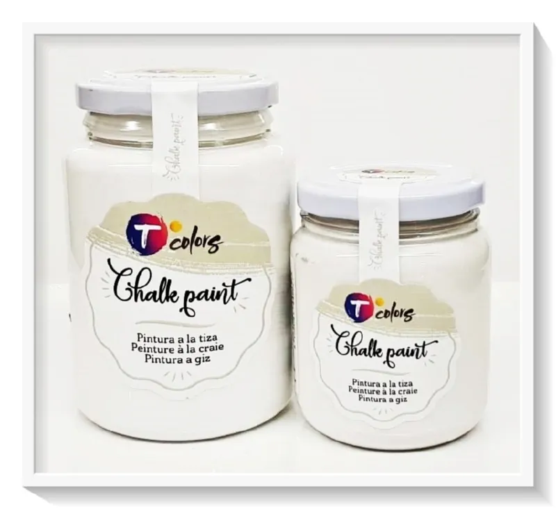Tcolors Nordic White chalk paint 175ml bianco gesso